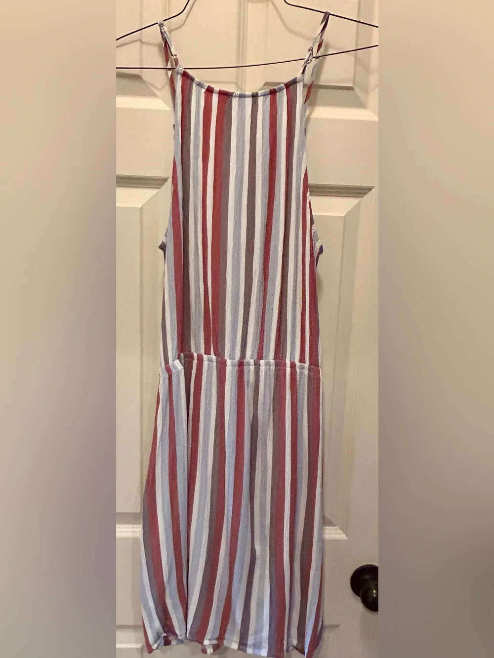 Market & Spruce Women’s Striped Wrap-Front Summer Dress Size Large - Picture 4 of 8